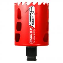 Diablo DHS2250CT - 2-1/4 in. (57mm) Carbide-Tipped Wood & Metal Holesaw