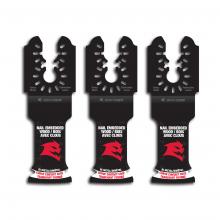 Diablo DOU125BW3 - 1-1/4" Demo Demon™ Universal Fit Bi-Metal Oscillating Blades for Nail-Embedded Wood (3-Pack)