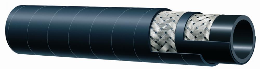 T341AA - 270 PSI Chlorobutyl Steam Hose, Black Cover<span class=' ItemWarning' style='display:block;'>Item is usually in stock, but we&#39;ll be in touch if there&#39;s a problem<br /></span>