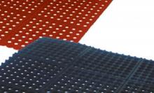 Kuri Tec BLKHCMAT-3X3 - Honeycomb Comfort Matting