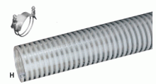 Kuri Tec H300X100 - Hâ„¢ Series Standard Duty PVC Suction Hose