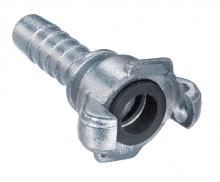 Kuri Tec HE-50 - Zinc Plated Two Lug Hose Coupling