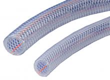 Kuri Tec K3150-10X200 - CLEARBRAIDÂ® K3150 Series RF Standard Wall PVC Food & Beverage Hose