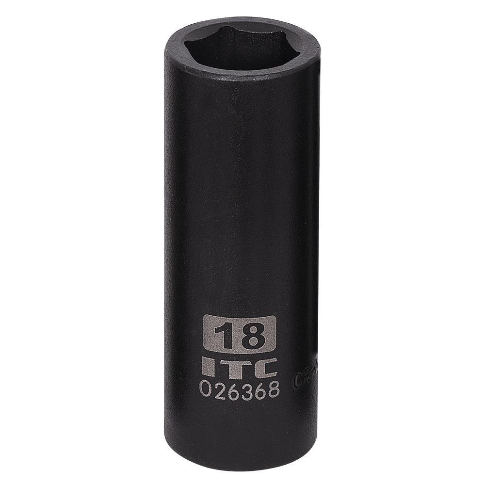 1/2&#34; DR x 18 mm Deep Impact Socket - 6 Point<span class=' ItemWarning' style='display:block;'>Item is usually in stock, but we&#39;ll be in touch if there&#39;s a problem<br /></span>