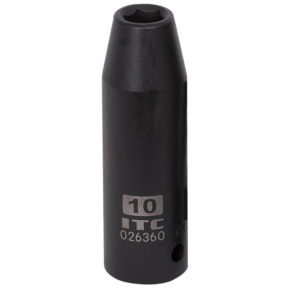 1/2&#34; DR x 10 mm Deep Impact Socket - 6 Point<span class=' ItemWarning' style='display:block;'>Item is usually in stock, but we&#39;ll be in touch if there&#39;s a problem<br /></span>