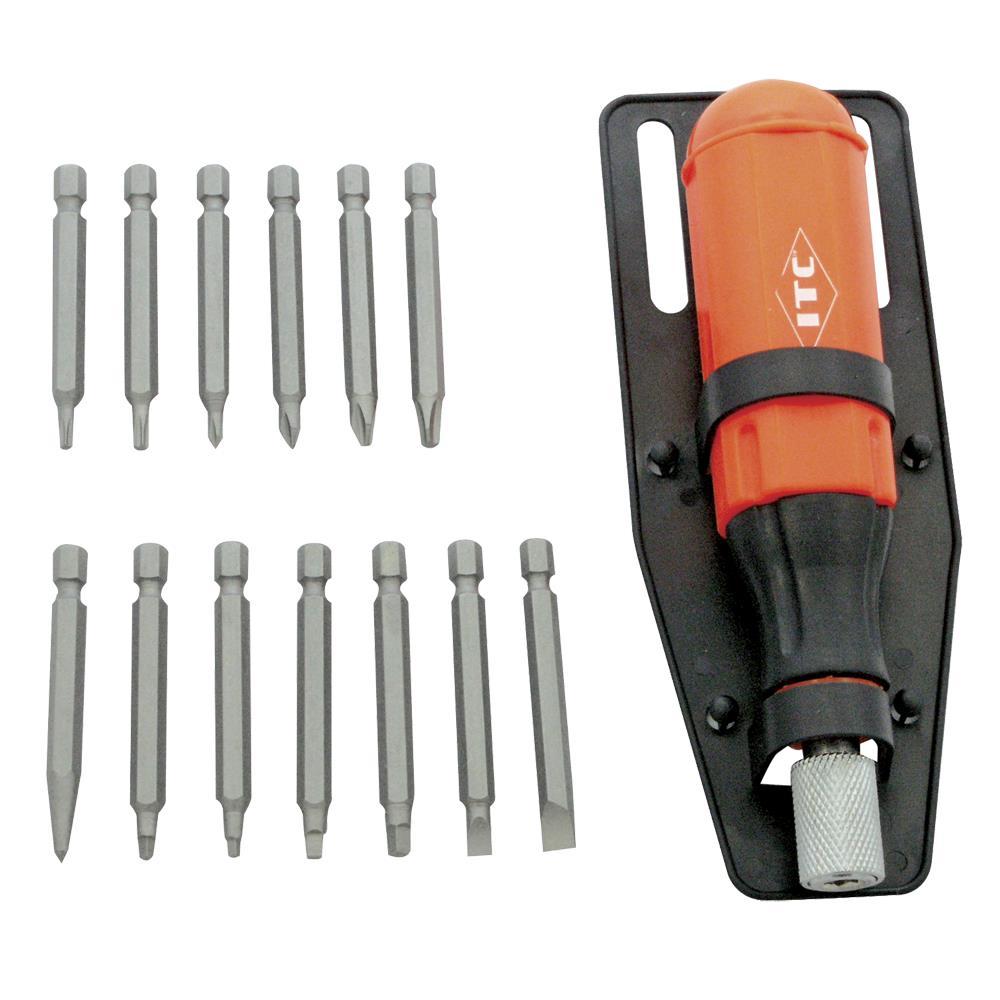 Multi-Bit Screwdriver Set<span class=' ItemWarning' style='display:block;'>Item is usually in stock, but we&#39;ll be in touch if there&#39;s a problem<br /></span>