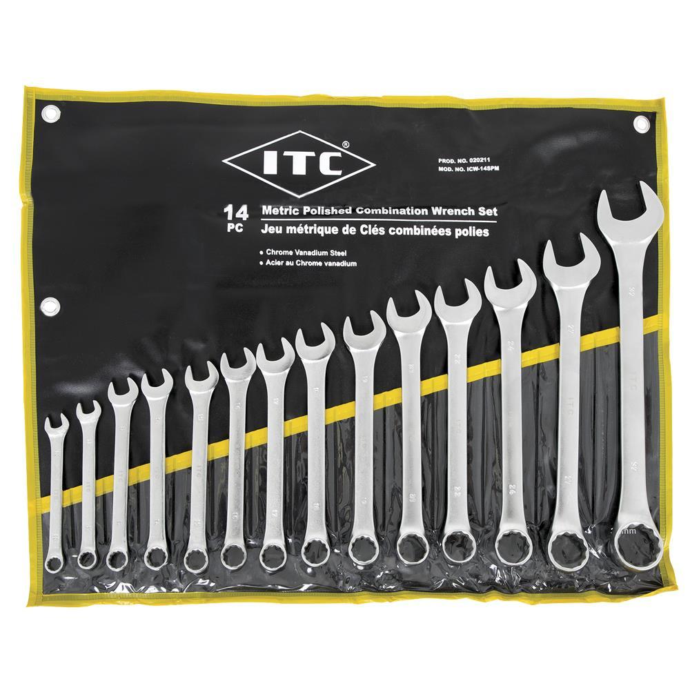 Polished Combination Wrench Sets<span class=' ItemWarning' style='display:block;'>Item is usually in stock, but we&#39;ll be in touch if there&#39;s a problem<br /></span>