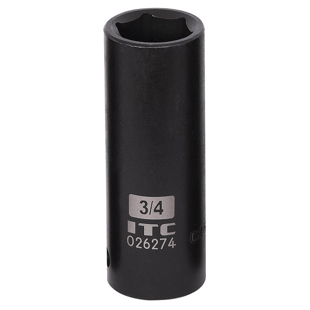 1/2&#34; DR x 3/4&#34; Deep Impact Socket - 6 Point<span class=' ItemWarning' style='display:block;'>Item is usually in stock, but we&#39;ll be in touch if there&#39;s a problem<br /></span>