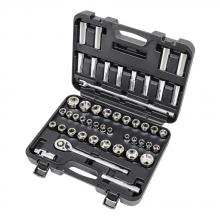 ITC 20135 - 49 PC 1/2" Drive SAE / Metric Socket Set