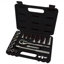 ITC 20124 - 20 PC 3/8" Drive Metric Socket Set