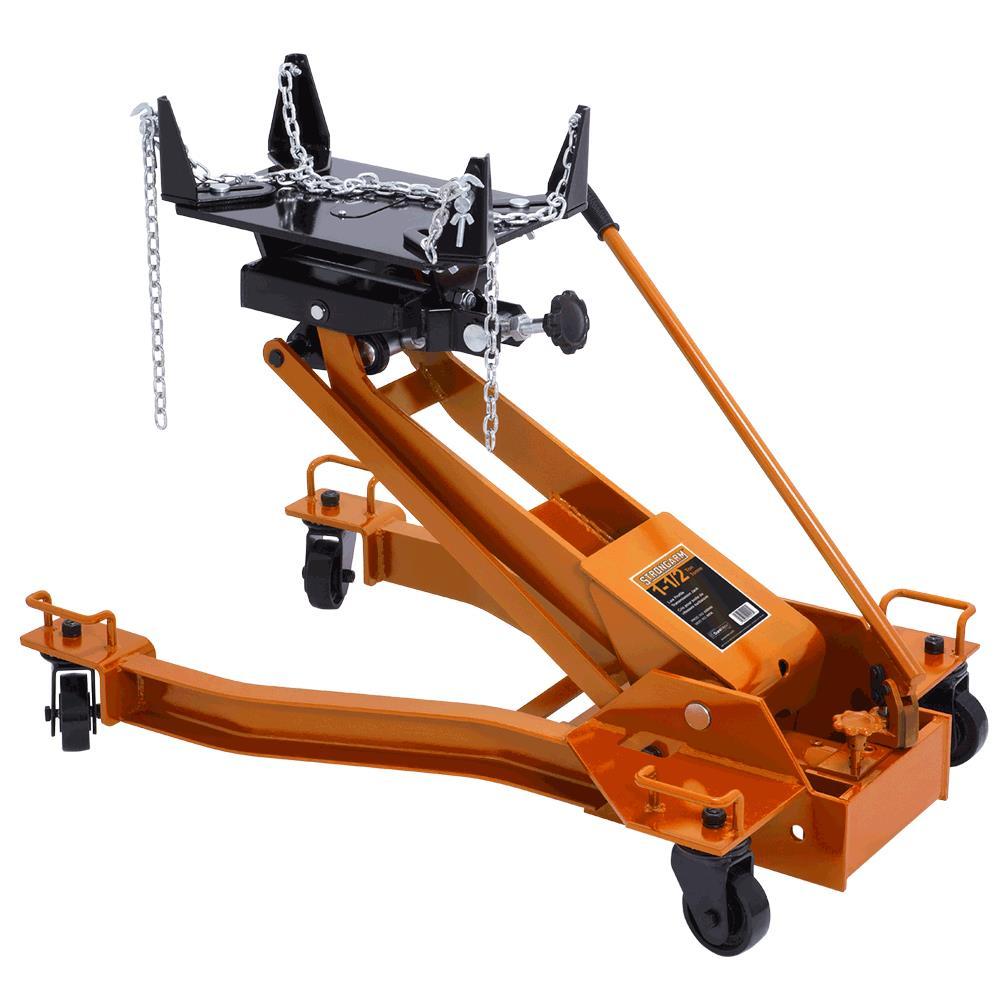 Heavy Duty Transmission Jacks - Low-Profile<span class=' ItemWarning' style='display:block;'>Item is usually in stock, but we&#39;ll be in touch if there&#39;s a problem<br /></span>