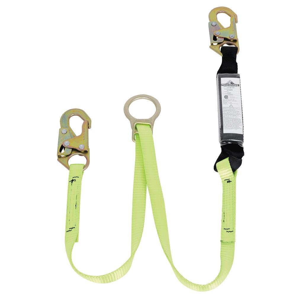 E4 Shock Absorbing Lanyards - SP - Single Leg<span class=' ItemWarning' style='display:block;'>Item is usually in stock, but we&#39;ll be in touch if there&#39;s a problem<br /></span>