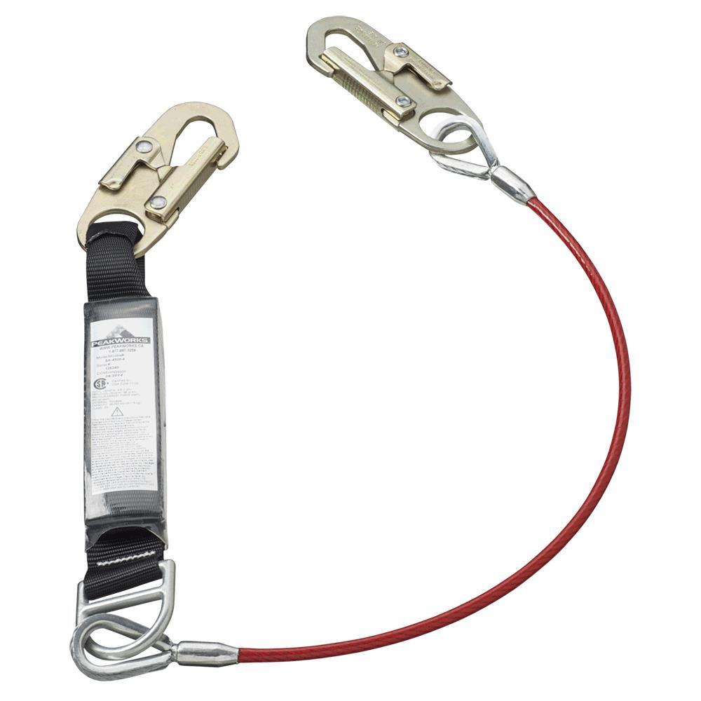 E4 Shock Absorbing Lanyards - SP - Single Leg<span class=' ItemWarning' style='display:block;'>Item is usually in stock, but we&#39;ll be in touch if there&#39;s a problem<br /></span>