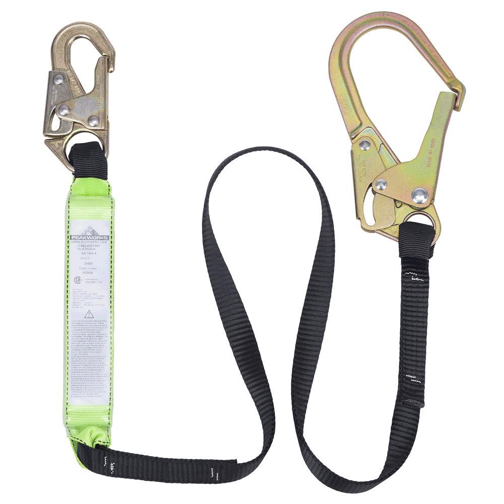 E6 Shock Absorbing Lanyards - SP - Single Leg<span class=' ItemWarning' style='display:block;'>Item is usually in stock, but we&#39;ll be in touch if there&#39;s a problem<br /></span>