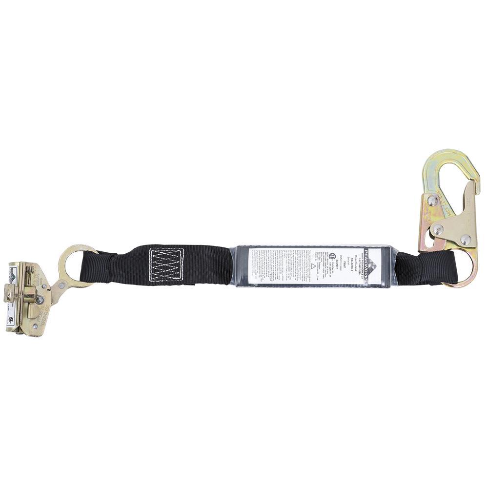 E4 Shock Absorbing Lanyards - SP - Single Leg<span class=' ItemWarning' style='display:block;'>Item is usually in stock, but we&#39;ll be in touch if there&#39;s a problem<br /></span>