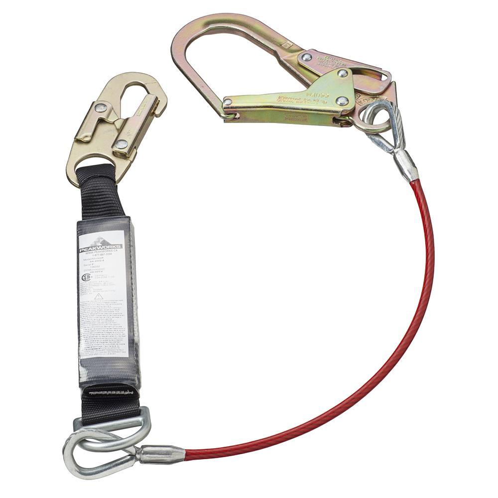 E4 Shock Absorbing Lanyards - SP - Single Leg<span class=' ItemWarning' style='display:block;'>Item is usually in stock, but we&#39;ll be in touch if there&#39;s a problem<br /></span>