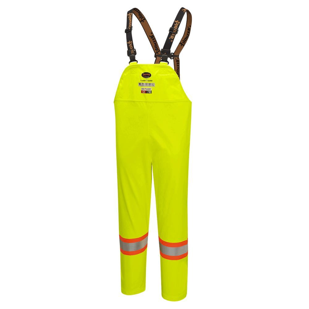 FR/Arc Rated Waterproof Safety Bib Pants<span class=' ItemWarning' style='display:block;'>Item is usually in stock, but we&#39;ll be in touch if there&#39;s a problem<br /></span>