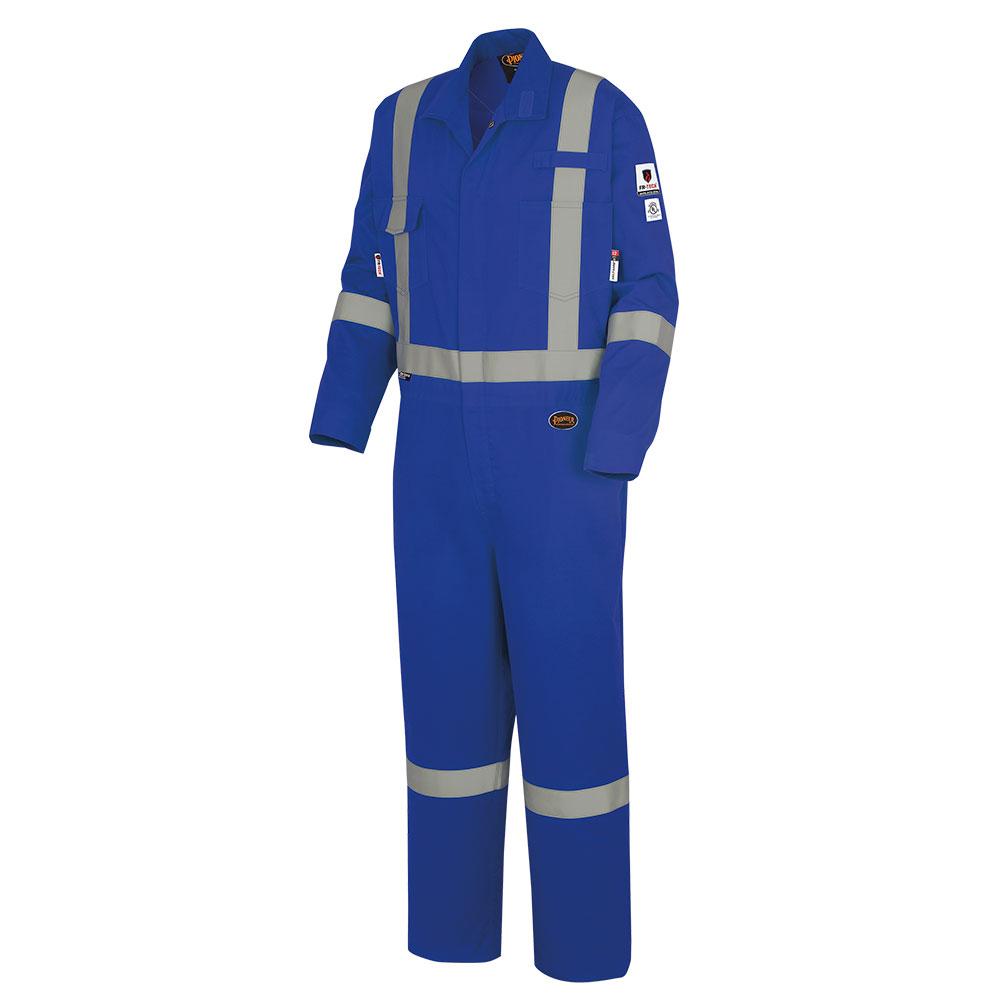 &#34;The Rock&#34; FR-TechÂ® 88/12 FR Coverall Industrial-Wash Tough - Royal Blue - 60<span class='Notice ItemWarning' style='display:block;'>Item has been discontinued<br /></span>