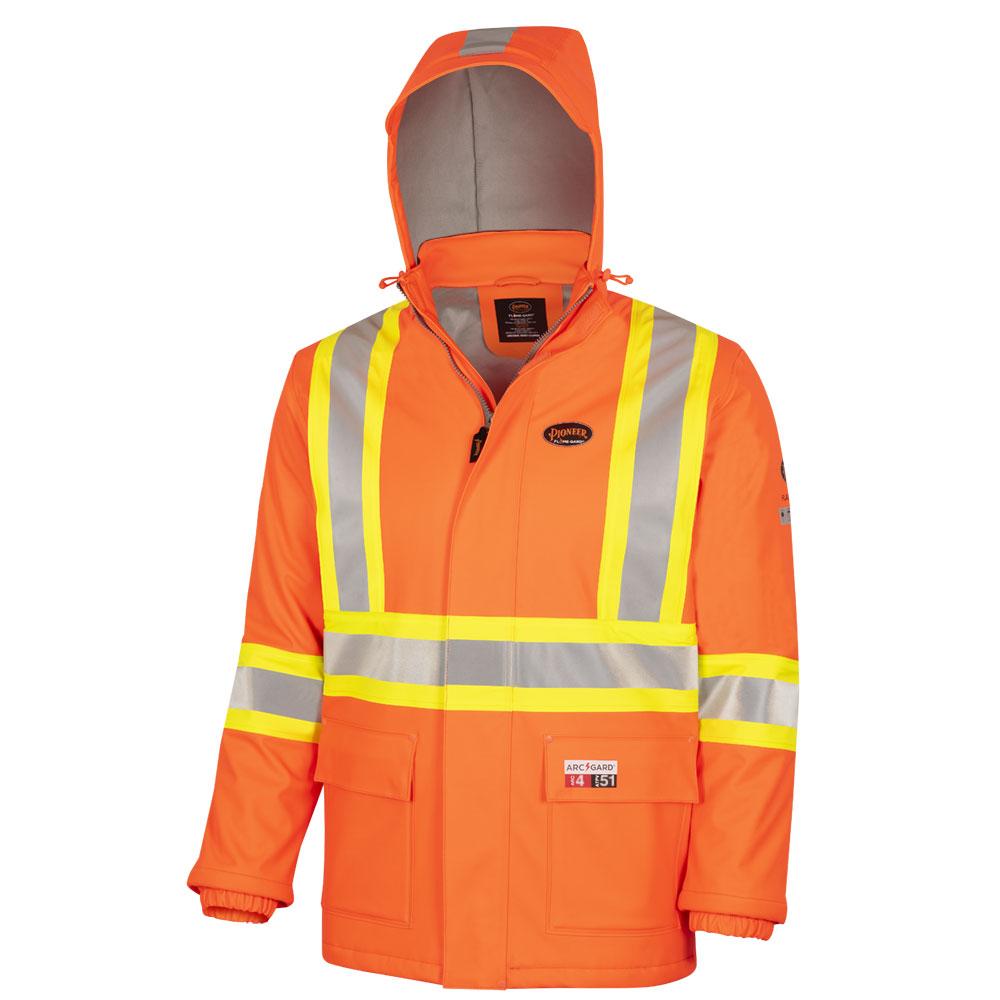 Rainwear: FR Rated Hi-Vis Insulated Jackets<span class=' ItemWarning' style='display:block;'>Item is usually in stock, but we&#39;ll be in touch if there&#39;s a problem<br /></span>