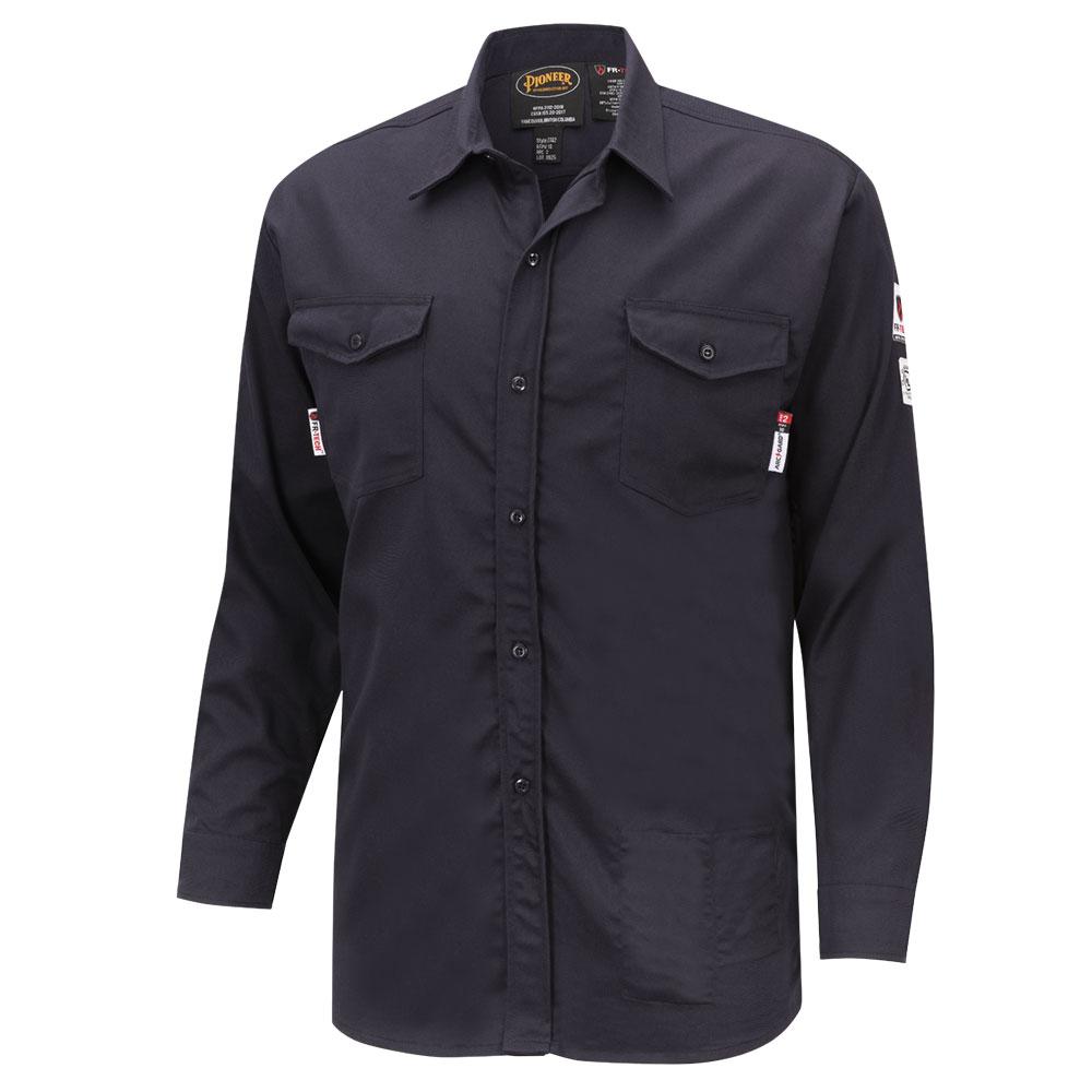 FR-Tech® FR Collared Safety Shirt<span class=' ItemWarning' style='display:block;'>Item is usually in stock, but we&#39;ll be in touch if there&#39;s a problem<br /></span>