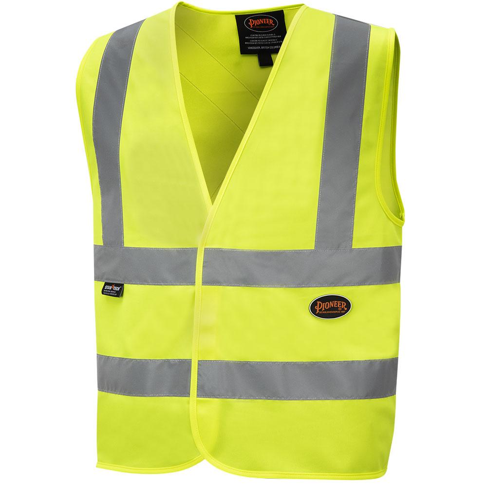 Safety Vest with 2&#34; Tape - Tricot Polyester<span class=' ItemWarning' style='display:block;'>Item is usually in stock, but we&#39;ll be in touch if there&#39;s a problem<br /></span>