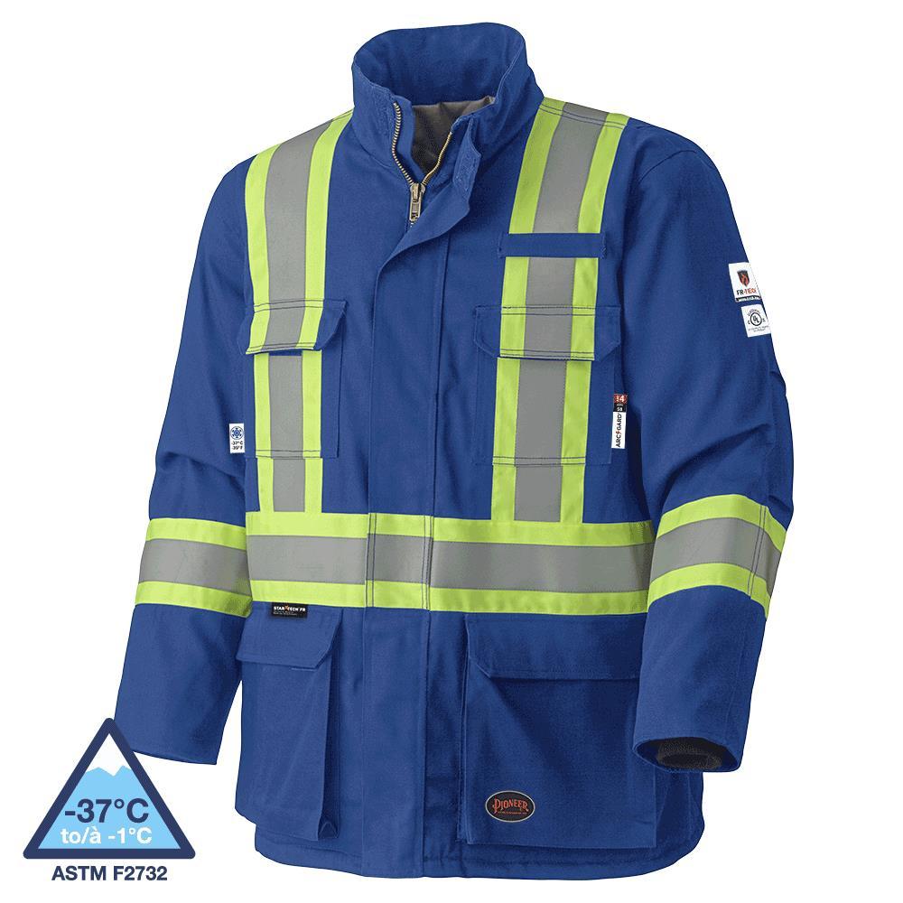 FR/Arc Rated Quilted Safety Parkas<span class=' ItemWarning' style='display:block;'>Item is usually in stock, but we&#39;ll be in touch if there&#39;s a problem<br /></span>