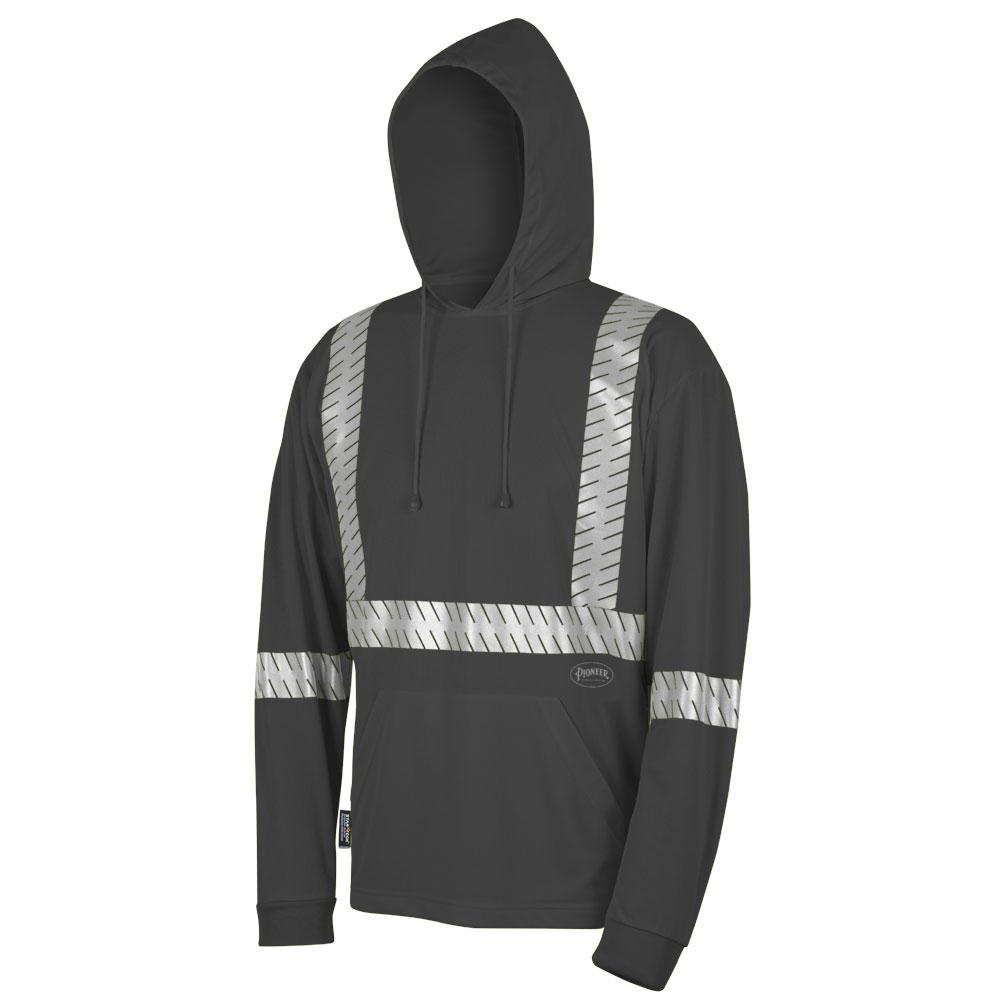 Bird&#39;s-Eye Hooded Safety Shirt<span class=' ItemWarning' style='display:block;'>Item is usually in stock, but we&#39;ll be in touch if there&#39;s a problem<br /></span>