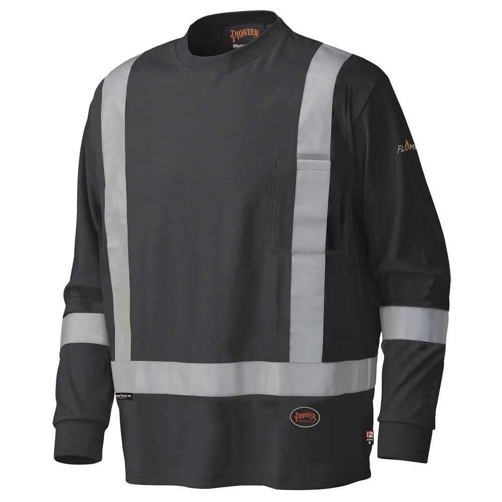 FR/Arc Rated Long-Sleeved Safety Shirts - 100% Cotton<span class=' ItemWarning' style='display:block;'>Item is usually in stock, but we&#39;ll be in touch if there&#39;s a problem<br /></span>