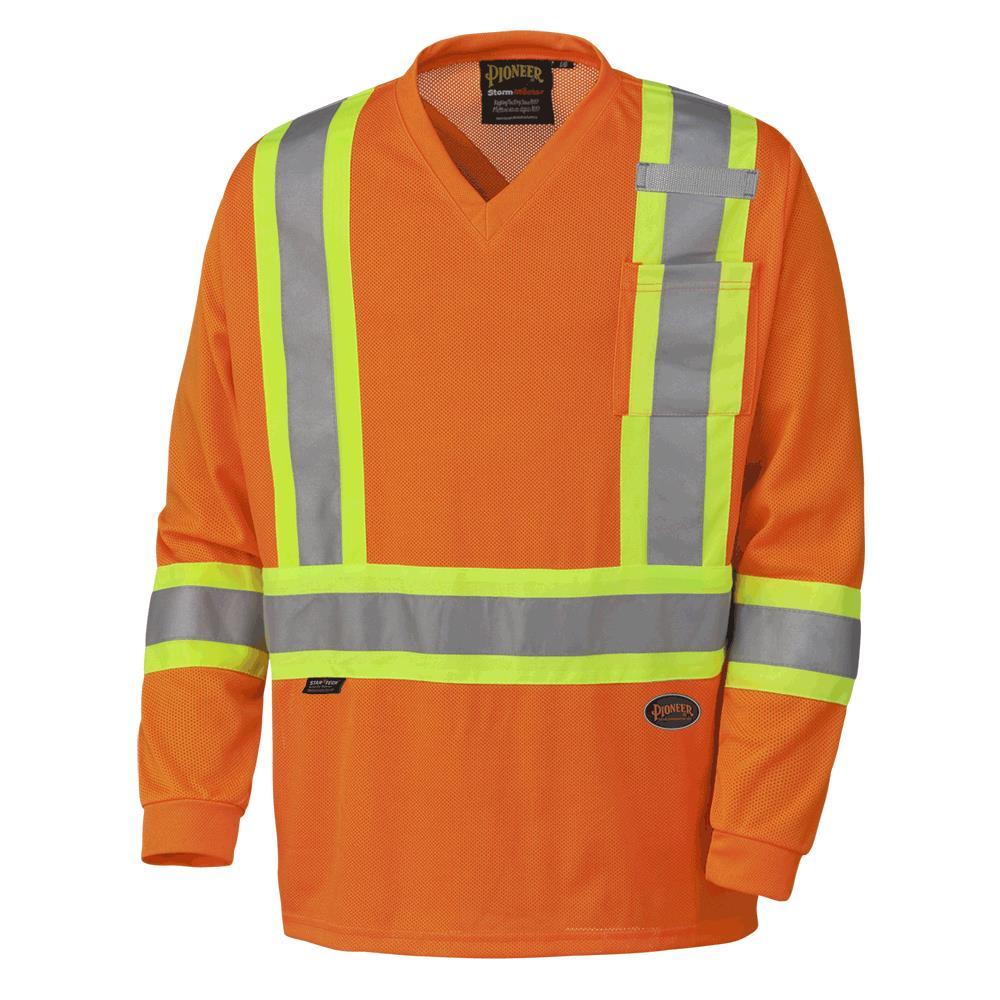 Long-Sleeved Safety Shirts - Micro Mesh<span class=' ItemWarning' style='display:block;'>Item is usually in stock, but we&#39;ll be in touch if there&#39;s a problem<br /></span>