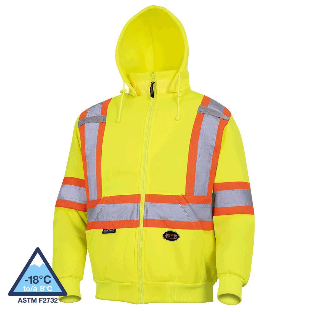 Hi-Viz Yellow/Green Safety Vest with 2&#34; Tape - 4XL<span class='Notice ItemWarning' style='display:block;'>Item has been discontinued<br /></span>