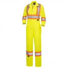 Pioneer V1071161-L - Women's Hi-Vis Traffic Safety Coveralls