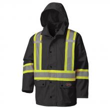 Pioneer V1110670-S - Black Hi-Viz 450D 100% Waterproof Jacket - S