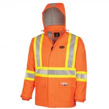 Pioneer V3521650-S - Rainwear: FR Rated Hi-Vis Insulated Jackets