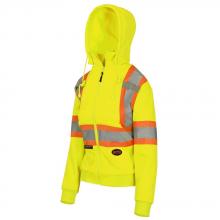 Pioneer V1060860-XL - Women's Hi-Vis Fleece Safety Hoodies