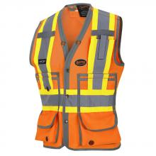 Pioneer V1011250-L - Hi-Vis Women’s Surveyor’s Safety Vests