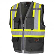 Pioneer V1010270-4XL - Mesh Back Zip-Front Surveyor’s Safety Vests