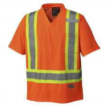 Pioneer V1050650-S - Hi-Vis Micro Mesh Safety T-Shirts