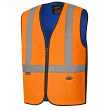 Pioneer V1025050-S/M - Thermostatâ„¢ Hi-Vis Cooling Safety Vest - Hi-Vis Orange - S/M