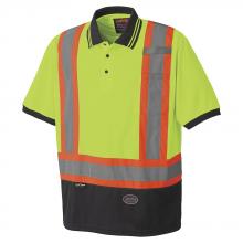 Pioneer V1051360-4XL - Hi-Vis Safety Short-Sleeved Polo Shirts