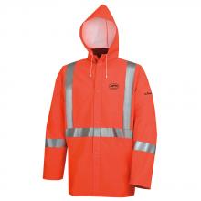 Pioneer V3510860-M - Hi-Vis Flame-Resistant Waterproof Rain Jackets