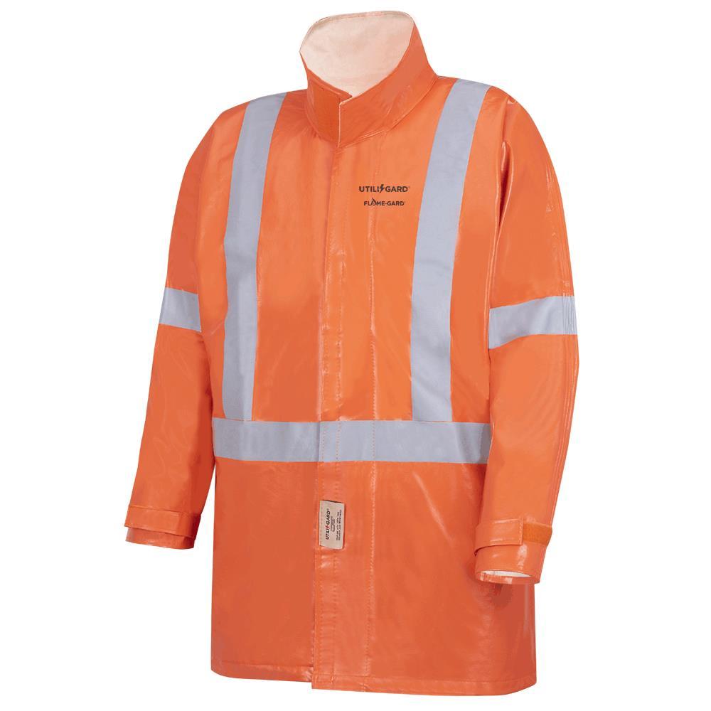 Utili-Gard® FR/Arc Rated Jackets - PVC Coated Nomex®/Kevlar®<span class=' ItemWarning' style='display:block;'>Item is usually in stock, but we&#39;ll be in touch if there&#39;s a problem<br /></span>