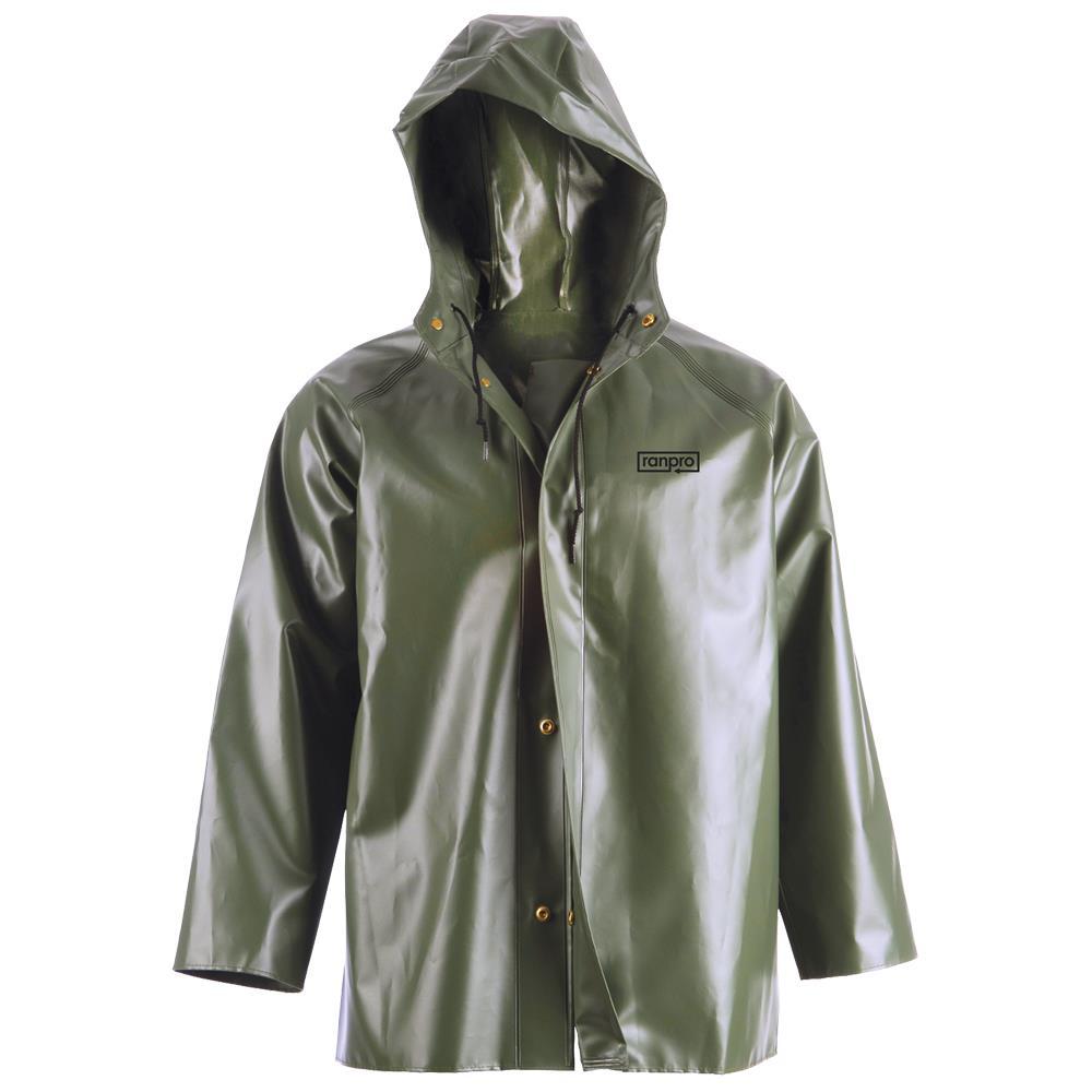 Canadian Waterproof Hooded Rain Jackets - PVC Coated Polyester<span class=' ItemWarning' style='display:block;'>Item is usually in stock, but we&#39;ll be in touch if there&#39;s a problem<br /></span>