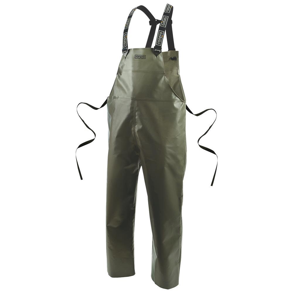 Canadian Waterproof Rain Bib Pants - PVC Coated Polyester<span class=' ItemWarning' style='display:block;'>Item is usually in stock, but we&#39;ll be in touch if there&#39;s a problem<br /></span>