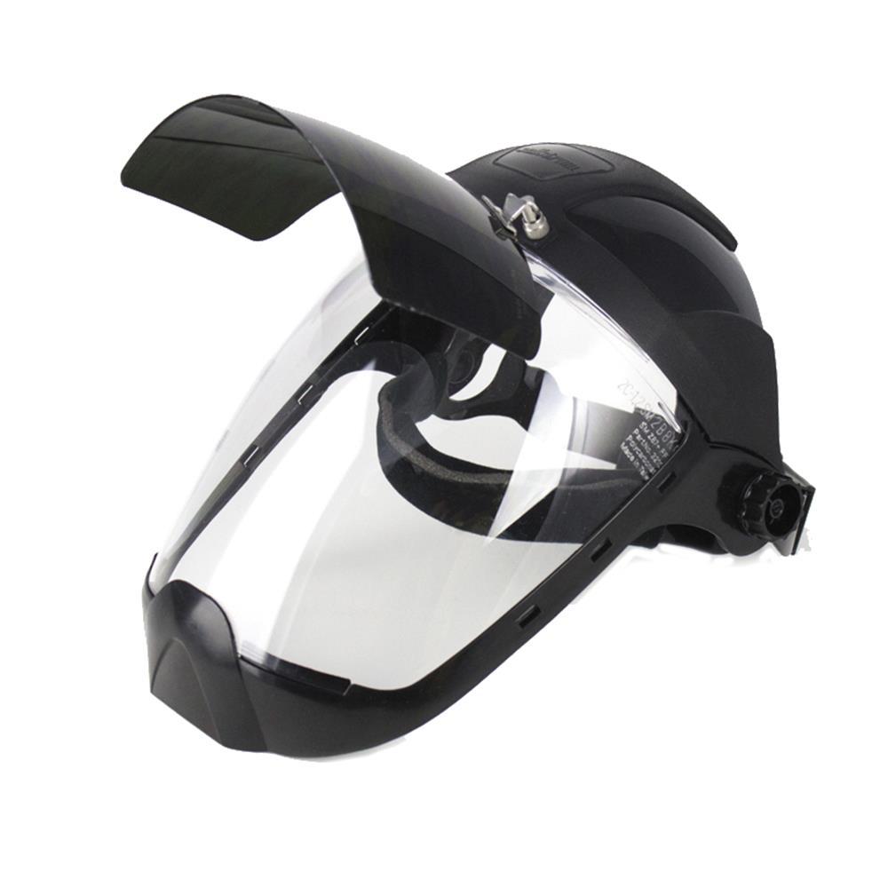 DP4 Series - Polycarbonate Face Shields - Flip-up IR Visor<span class=' ItemWarning' style='display:block;'>Item is usually in stock, but we&#39;ll be in touch if there&#39;s a problem<br /></span>