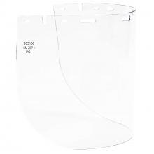 Sellstrom S35100 - 390 Premium Series Acetate Face Shields - Single Crown- Window