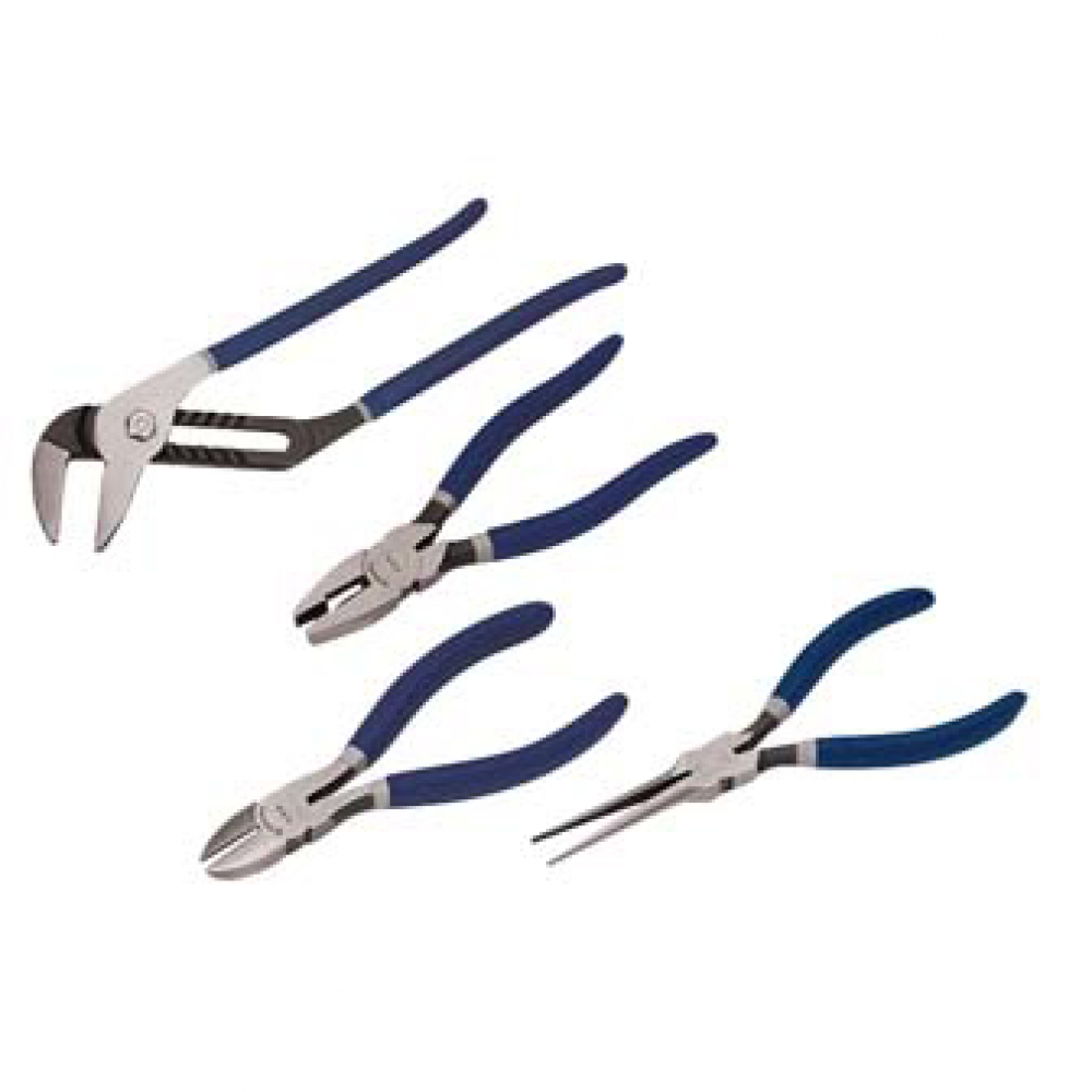 4 pc Combination Pliers Set includes Utility Superjoint<span class=' ItemWarning' style='display:block;'>Item is usually in stock, but we&#39;ll be in touch if there&#39;s a problem<br /></span>