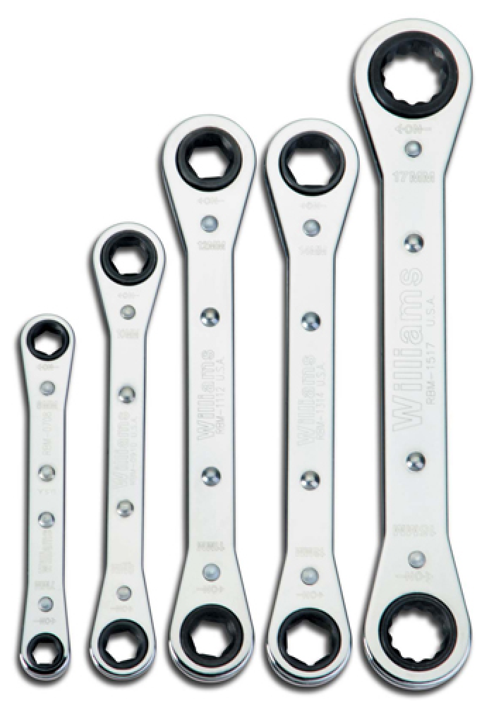 5 pc SAE Double Head Ratcheting Box Wrench Set<span class=' ItemWarning' style='display:block;'>Item is usually in stock, but we&#39;ll be in touch if there&#39;s a problem<br /></span>