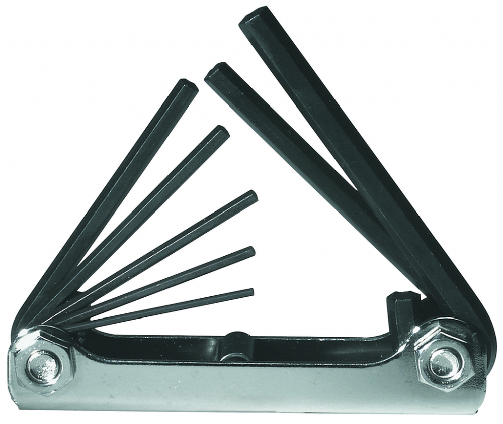 7 pc SAE Folding Hex Key Set Set<span class=' ItemWarning' style='display:block;'>Item is usually in stock, but we&#39;ll be in touch if there&#39;s a problem<br /></span>