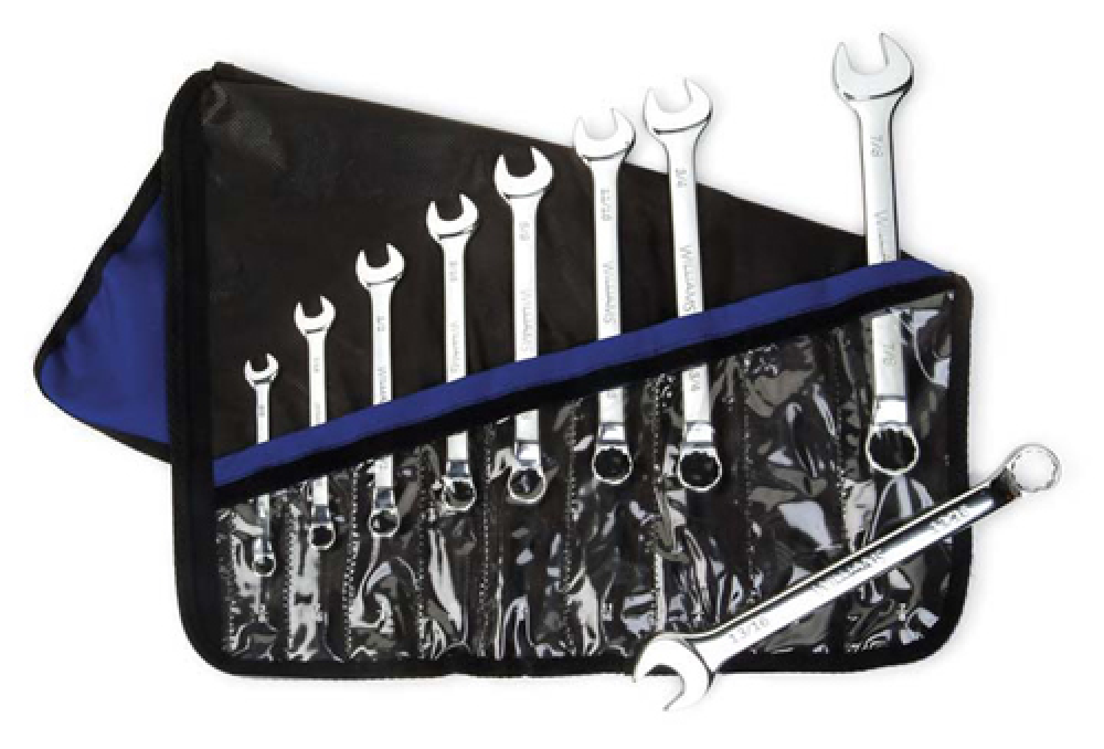 9 pc SAE Offset Combination Wrench offset Box End Set<span class=' ItemWarning' style='display:block;'>Item is usually in stock, but we&#39;ll be in touch if there&#39;s a problem<br /></span>