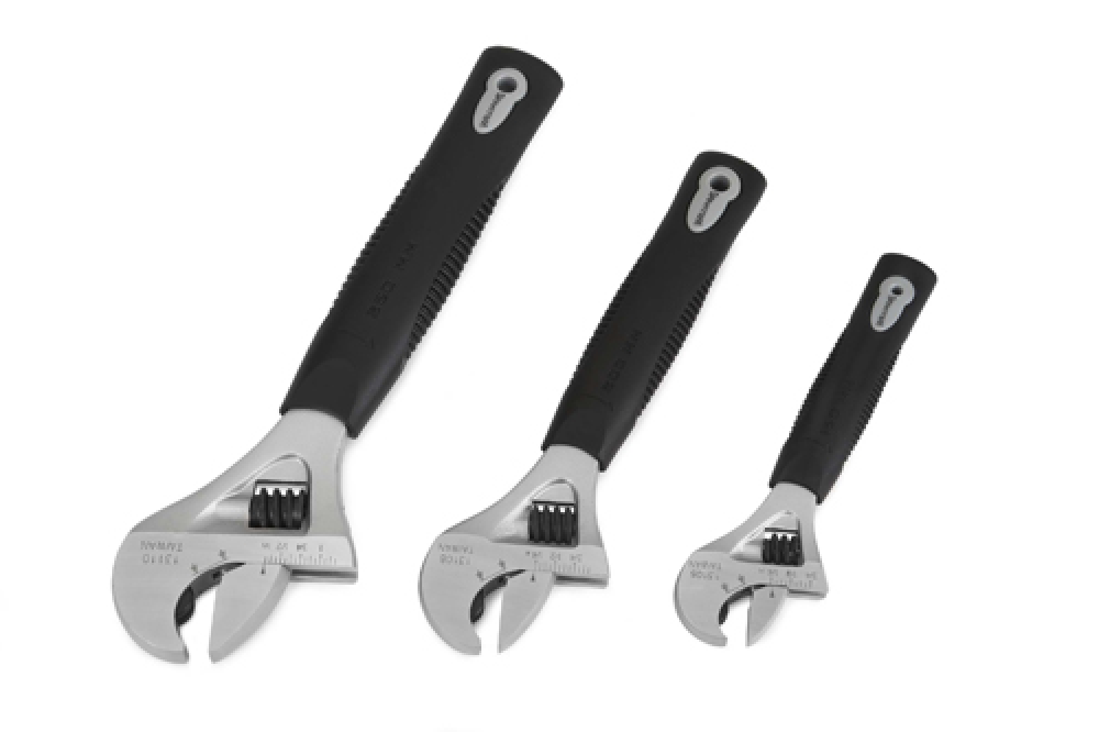 3 pc SAE Ratcheting Adjustable Wrench Comfort Grip Set<span class=' ItemWarning' style='display:block;'>Item is usually in stock, but we&#39;ll be in touch if there&#39;s a problem<br /></span>